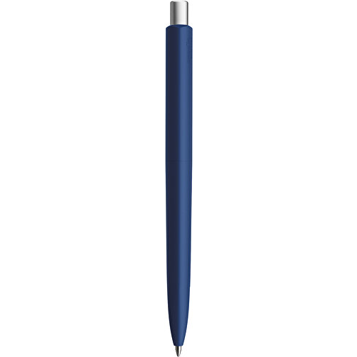 Prodir DS8 PSR Push Kugelschreiber , Prodir, sodalithblau/silber satiniert, Kunststoff/Metall, 14,10cm x 1,50cm (Länge x Breite), Bild 3