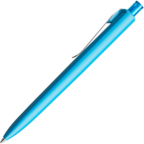 Prodir DS8 PSM Push Kugelschreiber , Prodir, cyanblau/silber, Kunststoff/Metall, 14,10cm x 1,50cm (Länge x Breite), Bild 4