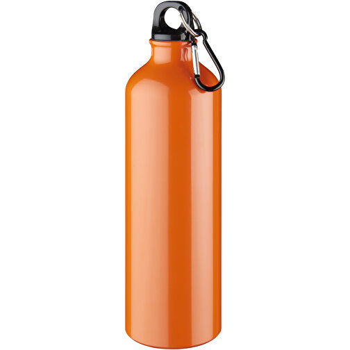 Oregon 770 Ml Aluminium Trinkflasche Mit Karabinerhaken , orange, Aluminium, 25,00cm (Höhe), Bild 1