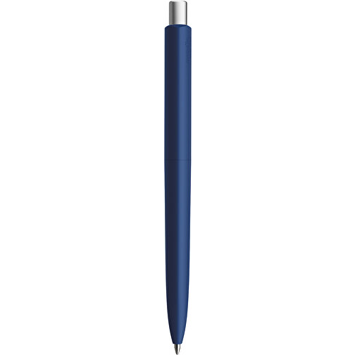 Prodir DS8 PRR Push Kugelschreiber , Prodir, sodalithblau/silber satiniert, Kunststoff/Metall, 14,10cm x 1,50cm (Länge x Breite), Bild 3