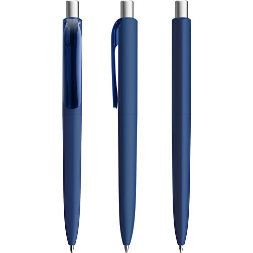 Prodir DS8 PRR Push Kugelschreiber , Prodir, sodalithblau/silber satiniert, Kunststoff/Metall, 14,10cm x 1,50cm (Länge x Breite), Bild 6