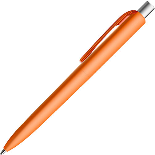 Prodir DS8 PRR Push Kugelschreiber , Prodir, orange/silber satiniert, Kunststoff/Metall, 14,10cm x 1,50cm (Länge x Breite), Bild 4