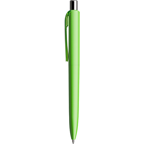 Prodir DS8 PMM Push Kugelschreiber , Prodir, grün/silber poliert, Kunststoff/Metall, 14,10cm x 1,50cm (Länge x Breite), Bild 2