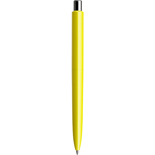 Prodir DS8 PMM Push Kugelschreiber , Prodir, lemon/silber poliert, Kunststoff/Metall, 14,10cm x 1,50cm (Länge x Breite), Bild 3