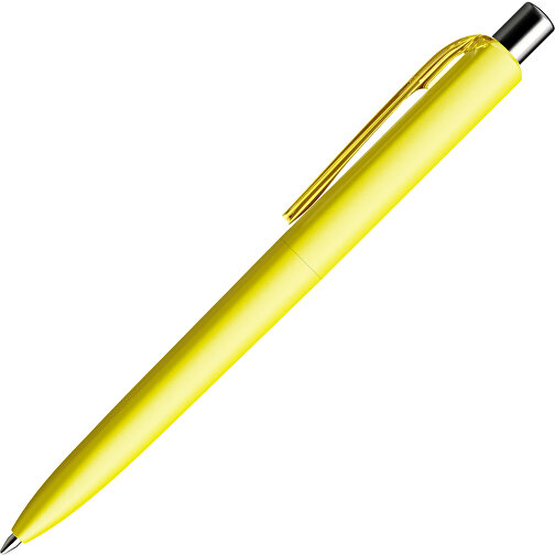 Prodir DS8 PMM Push Kugelschreiber , Prodir, lemon/silber poliert, Kunststoff/Metall, 14,10cm x 1,50cm (Länge x Breite), Bild 4