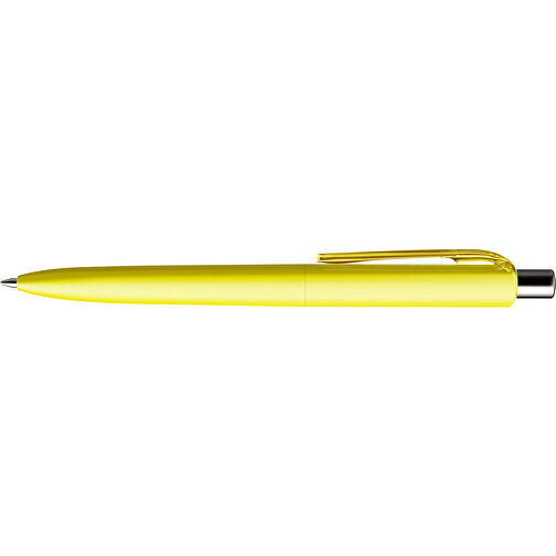 Prodir DS8 PMM Push Kugelschreiber , Prodir, lemon/silber poliert, Kunststoff/Metall, 14,10cm x 1,50cm (Länge x Breite), Bild 5