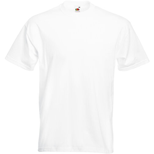 SUPER Premium T-Shirt , Fruit of the Loom, weiß, 100 % Baumwolle, XL, , Bild 1