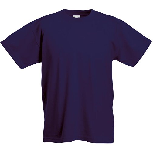 Kids Valueweight T-Shirt , Fruit of the Loom, violett, 100 % Baumwolle, 152, , Bild 1