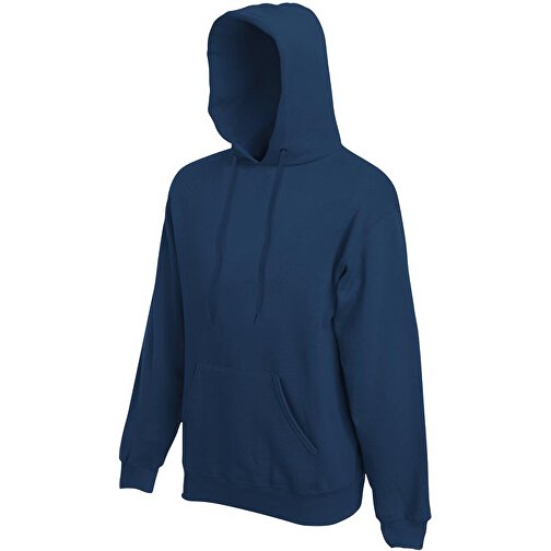 Hooded Sweat , Fruit of the Loom, navy, 80 % Baumwolle / 20 % Polyester, L, , Bild 1
