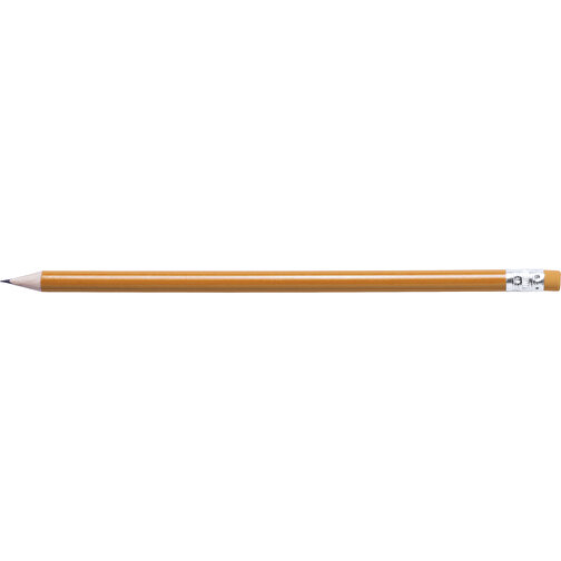 Bleistift MELART , orange, Holz, 18,60cm (Breite), Bild 3