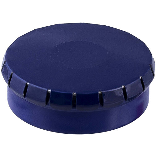 Mini-Klick-Klack Dose, Logo Pfefferminz , blau, Metall, 1,80cm (Länge), Bild 1