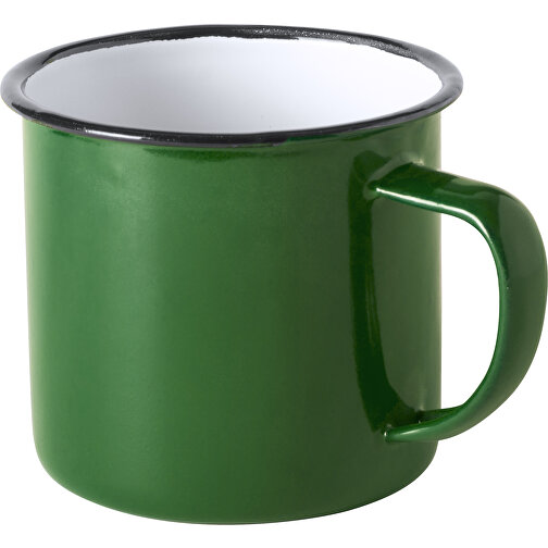 Tasse WILEM , grün, Metall, 7,90cm (Breite), Bild 1