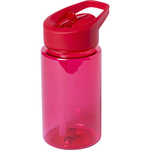 Trinkflasche DELDYE , rot, Tritan, 16,00cm (Breite), Bild 1