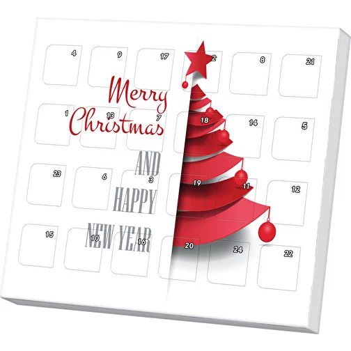 Calendrier de l\'Avent XS avec boules croustillantes au chocolat au lait Brandt, Image 1