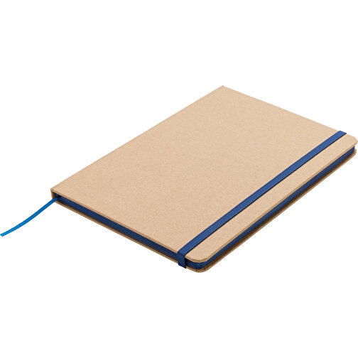 Kraft A5 Notizbuch, Blau , blau, Papier, 21,00cm x 1,10cm (Länge x Höhe), Bild 2
