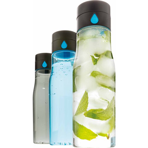 Aqua Hydration-Flasche , XD Design, schwarz, Tritan, PP, 23,00cm (Höhe), Bild 6