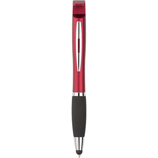 Kugelschreiber Moho , Promo Effects, rot, Kunststoff, 13,90cm (Länge), Bild 1