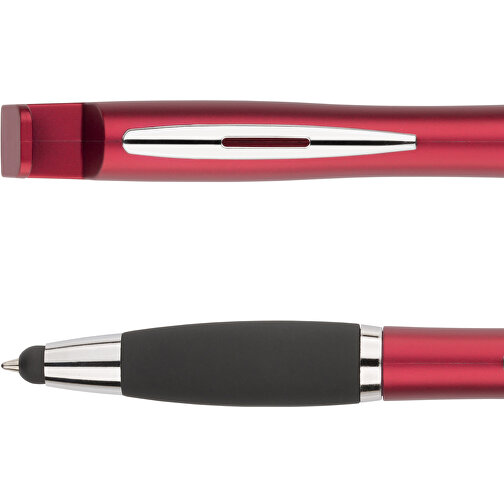 Kugelschreiber Moho , Promo Effects, rot, Kunststoff, 13,90cm (Länge), Bild 4