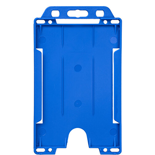 Pierre Ausweishalter Aus Kunststoff , blau, PP Kunststoff, 9,00cm x 0,40cm x 6,50cm (Länge x Höhe x Breite), Bild 1