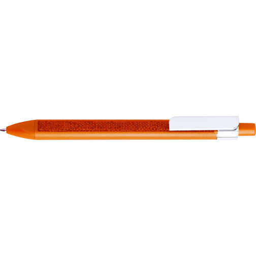 Kugelschreiber TEINS , orange, 14,20cm (Breite), Bild 3