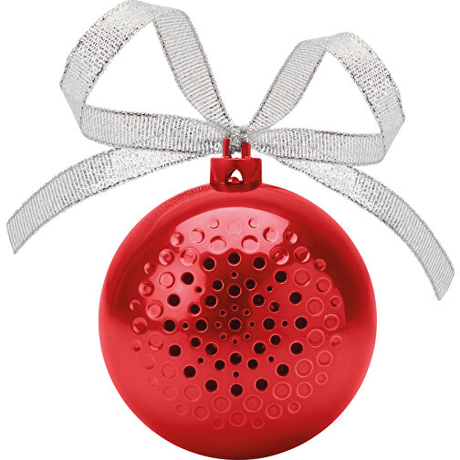Jingle Ball , rot, Kunststoff, , Bild 1