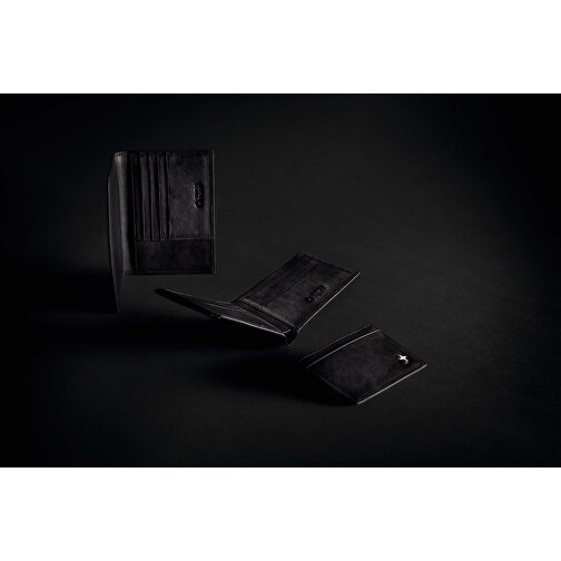RFID Anti-Skimming Kartenhalter, Schwarz , schwarz, PU, 0,30cm x 7,00cm (Länge x Höhe), Bild 10