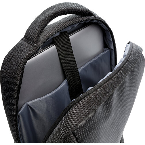 900D Laptop-Rucksack, PVC-frei, Schwarz , schwarz, Polyester, 29,00cm x 42,00cm (Länge x Höhe), Bild 7