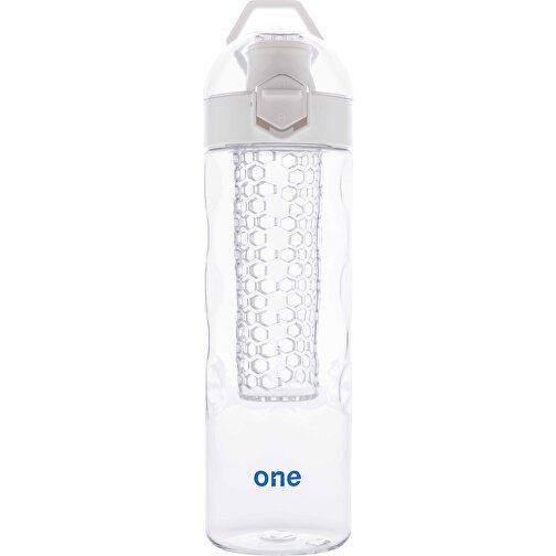 Honeycomb Verschließbare, Auslaufsichere Aromaflasche, Weiß , weiß, Tritan, 24,80cm (Höhe), Bild 8
