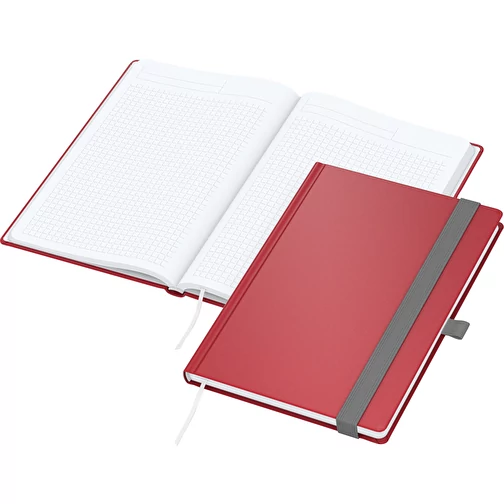 Carnet de notes Vision-Book blanc A5 x.press rouge, sérigraphie numérique, Image 3