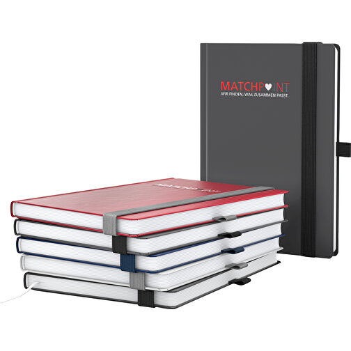 Notebook Vision-Book White A5 x.press vit, screentryck digital, Bild 2