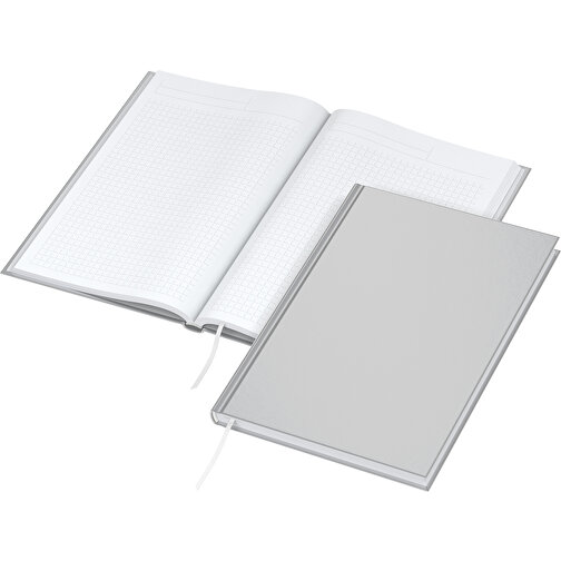 Notebook Note-Book A5 x.press, matowo-srebrny, sitodruk cyfrowy, Obraz 2