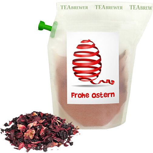 Oster-Tee, Tasty Berry - Osterei , Gemischt, 18,00cm x 0,50cm x 18,80cm (Länge x Höhe x Breite), Bild 1