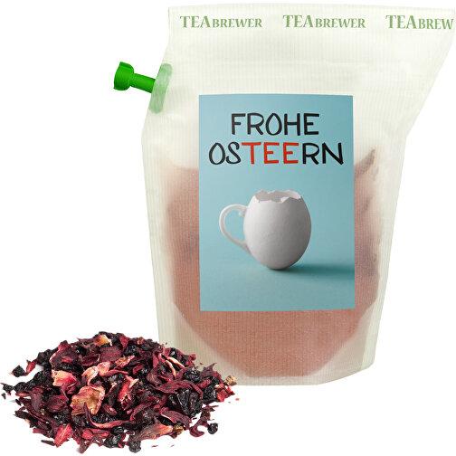 Oster-Tee, Tasty Berry - FROHE OSTEERN , Gemischt, 18,00cm x 0,50cm x 18,80cm (Länge x Höhe x Breite), Bild 1