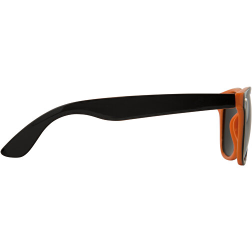 Sun Ray Sonnenbrille Mit Zweifarbigen Tönen , orange / schwarz, PC Kunststoff, 14,50cm x 5,00cm x 15,50cm (Länge x Höhe x Breite), Bild 3