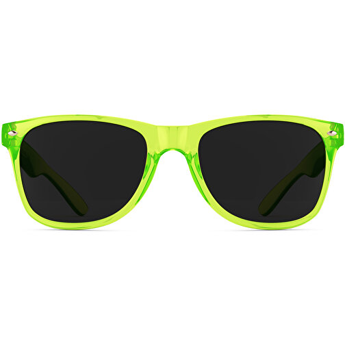 SunShine Transparent - UV 400 , Promo Effects, grün transparent, Rahmen aus Polycarbonat und Glass aus AC, 14,50cm x 4,80cm x 15,00cm (Länge x Höhe x Breite), Bild 5