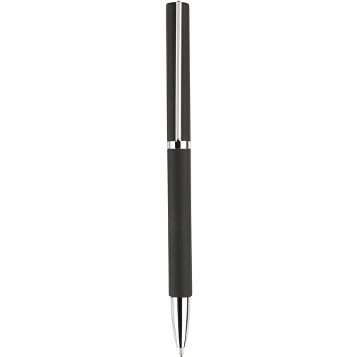 Kugelschreiber ONYX K-IV Mit Geschenkverpackung , Promo Effects, schwarz, Metall gummiert, 14,00cm (Länge), Bild 2