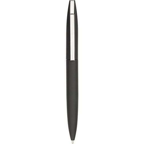 Kugelschreiber ONYX K-III Mit Geschenkverpackung , Promo Effects, schwarz, Metall gummiert, 13,90cm (Länge), Bild 2
