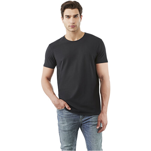 Balfour T-Shirt Für Herren , Green Concept, schwarz, Single jersey Strick 95% GOTS zertifizierte Bio Baumwolle, 5% Elastan, 200 g/m2, XL, , Bild 5