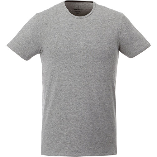 Balfour T-Shirt Für Herren , Green Concept, grau meliert, Single jersey Strick 85% GOTS zertifizierte Bio Baumwolle, 10% Viskose, 5% Elastan, 200 g/m2, XXXL, , Bild 2