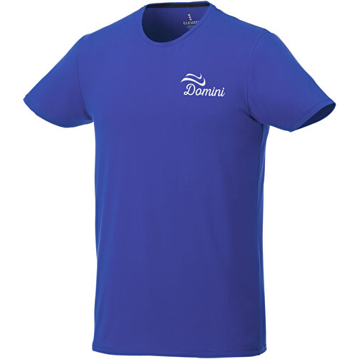 Balfour T-Shirt Für Herren , Green Concept, blau, Single jersey Strick 95% Bio Baumwolle, 5% Elastan, 200 g/m2, XXL, , Bild 4