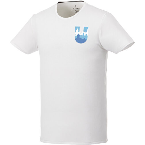 Balfour T-Shirt Für Herren , Green Concept, weiß, Single jersey Strick 95% Bio Baumwolle, 5% Elastan, 200 g/m2, XXL, , Bild 4