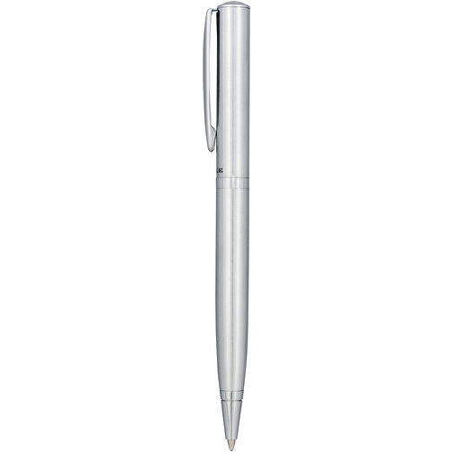 City Kugelschreiber , silber, Metall, 13,50cm (Länge), Bild 2