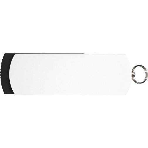 USB-Stick COVER 1GB , Promo Effects MB , silber / schwarz MB , 1 GB , Kunststoff/Aluminium MB , 3 - 10 MB/s MB , 5,40cm x 0,85cm x 1,70cm (Länge x Höhe x Breite), Bild 4