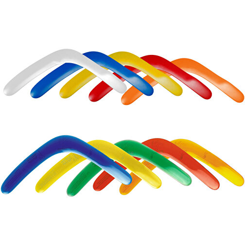 Bumerang 'Maxi' , standard-gelb, Kunststoff, 41,00cm x 0,60cm x 4,30cm (Länge x Höhe x Breite), Bild 2