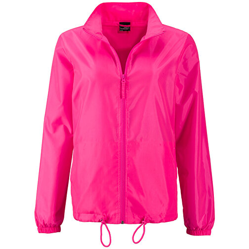 Ladies' Promo Jacket , James Nicholson, pink/neon, Oberstoff: 100% Polyester, S, , Bild 1