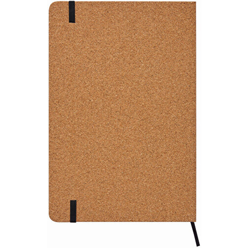 Notizbuch EXECUTIVE Im DIN-A5-Format , braun, Papier / Kork, 21,30cm x 1,60cm x 14,30cm (Länge x Höhe x Breite), Bild 4