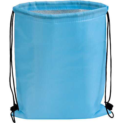 Kühlrucksack ISO COOL , hellblau, 210D Polyester, 32,00cm x 42,00cm (Länge x Breite), Bild 1