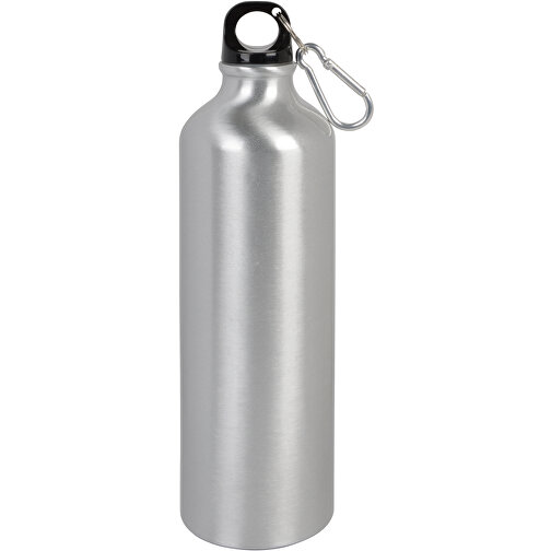 Aluminium-Trinkflasche BIG TRANSIT , silber, Aluminium / Kunststoff, 25,50cm (Höhe), Bild 1