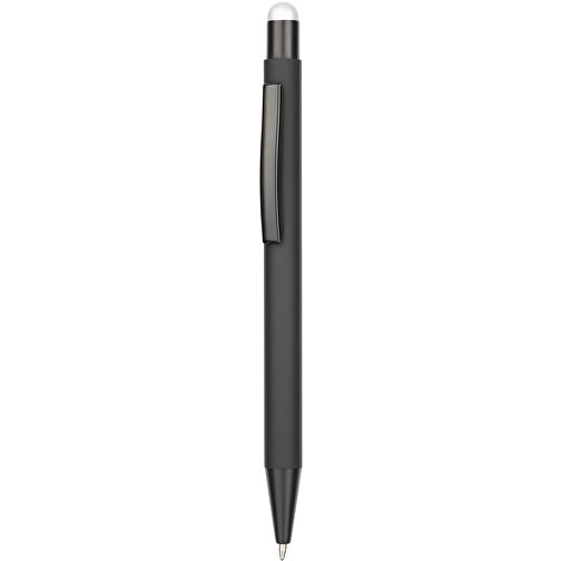 Kugelschreiber Colorado , Promo Effects, schwarz/silber, Aluminium, 13,50cm x 0,80cm (Länge x Breite), Bild 1