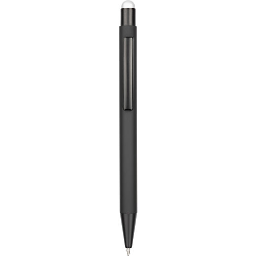 Kugelschreiber Colorado , Promo Effects, schwarz/silber, Aluminium, 13,50cm x 0,80cm (Länge x Breite), Bild 2